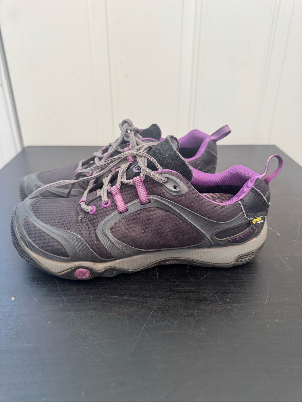 Merrell Women’s Proterra Gore Tex Hiking Shoes Purple Black US 8 M Connect